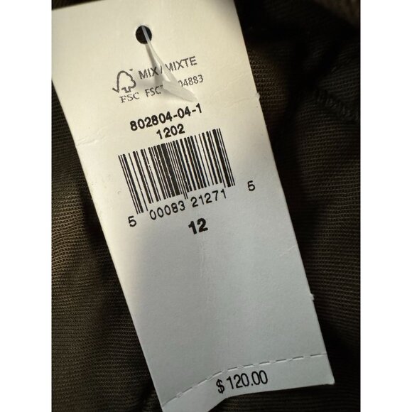 Banana Republic Heritage Explorer Belted Pants 12 Linen Cotton Wide Leg Safari - Picture 4 of 16